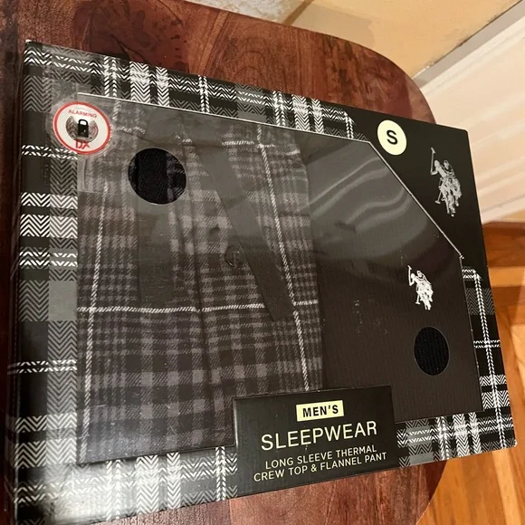 U.S. Pollo Assn - Men’s Thermal Pajama Set- NEW - Picture 2 of 8